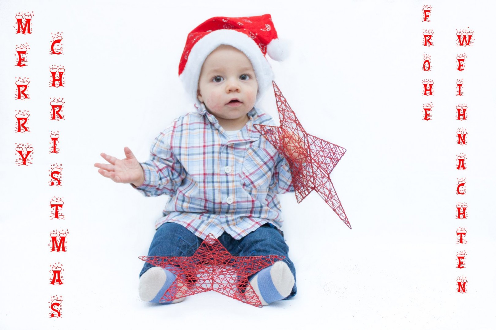 Yannik wünscht frohe Weihnachten