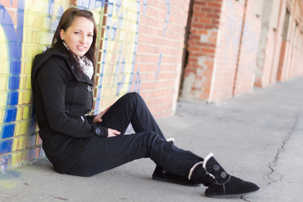 Shooting mit Karo am Güterbahnhof in Offenbach